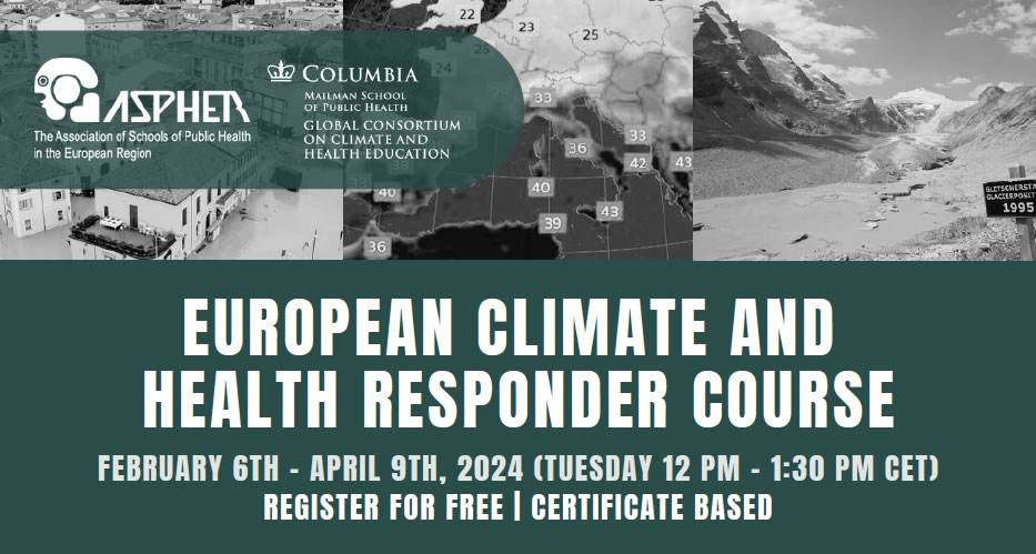 European climate and health responder course